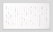 Load image into Gallery viewer, Framed artwork with hand-embroidered details.